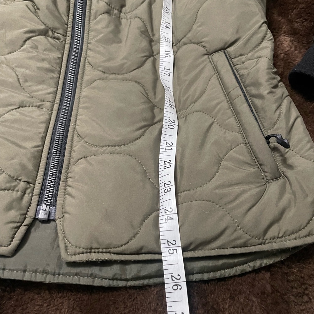 Mobile Warming Heated Coat/Jacket Olive Green with 2 Batteries Size Sm-Med - Picture 8 of 16